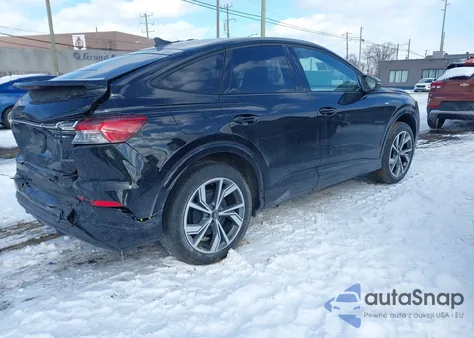 2024 Audi Q4 Sportback E-Tron Premium Plus 50 Quattro из США, поврежденный, VIN WA132BFZ7RP008801